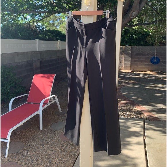 White House Black Market black trousers size 4R - Picture 1 of 11
